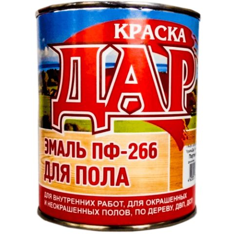 Эмаль ПФ-266 золотисто-коричневая 25 кг ДАР Эмаль ПФ-266 золотисто-коричневая 25 кг ДАР